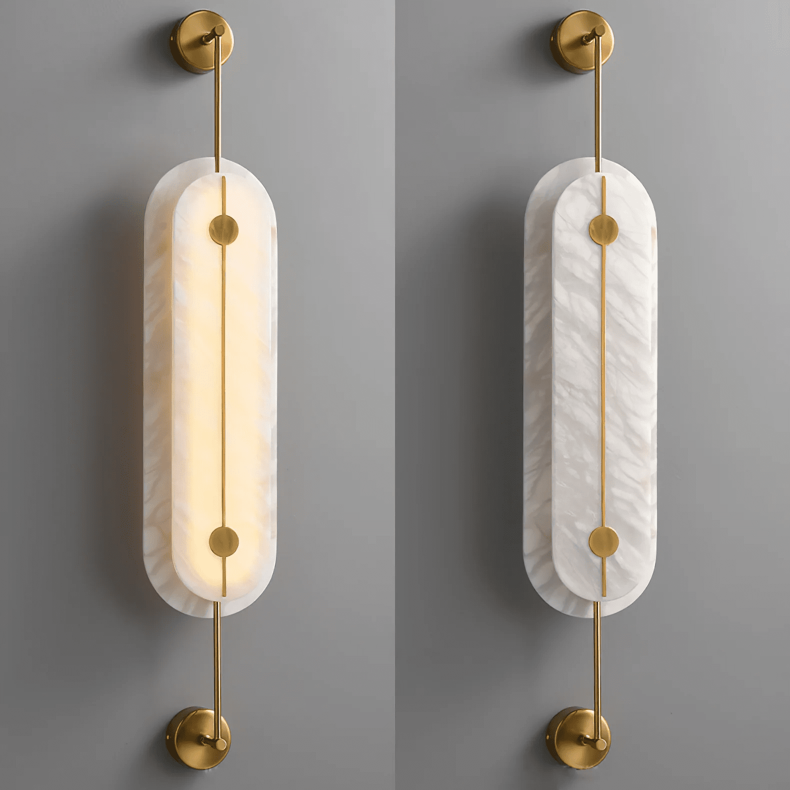 Настінний світильник Solvane Alabaster