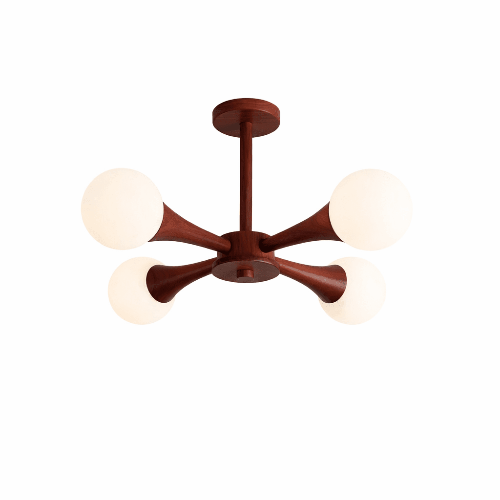Wooden Nera Chandelier - DEPRIMO