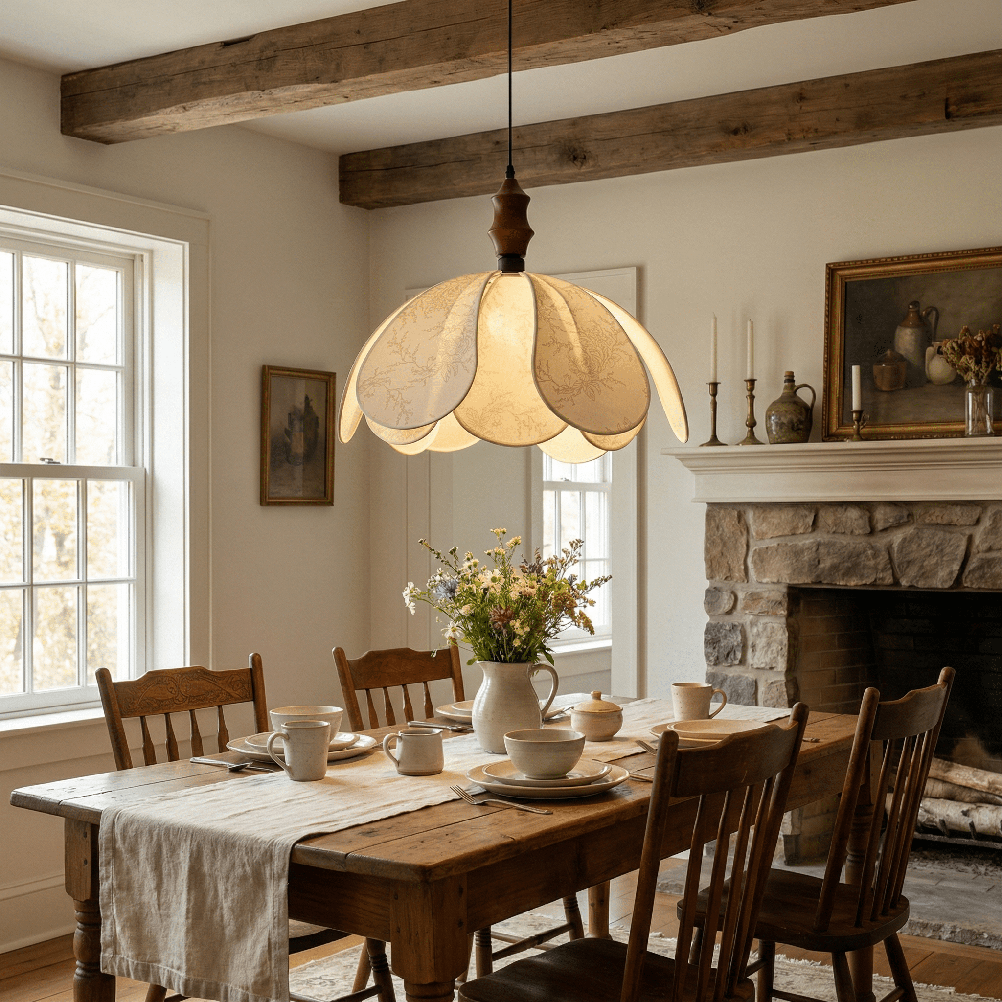 Roswyn Petal Pendant Lamp