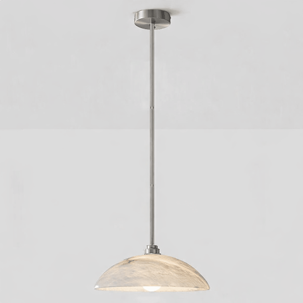 Alabaster Dome Pendant Lamp - DEPRIMO