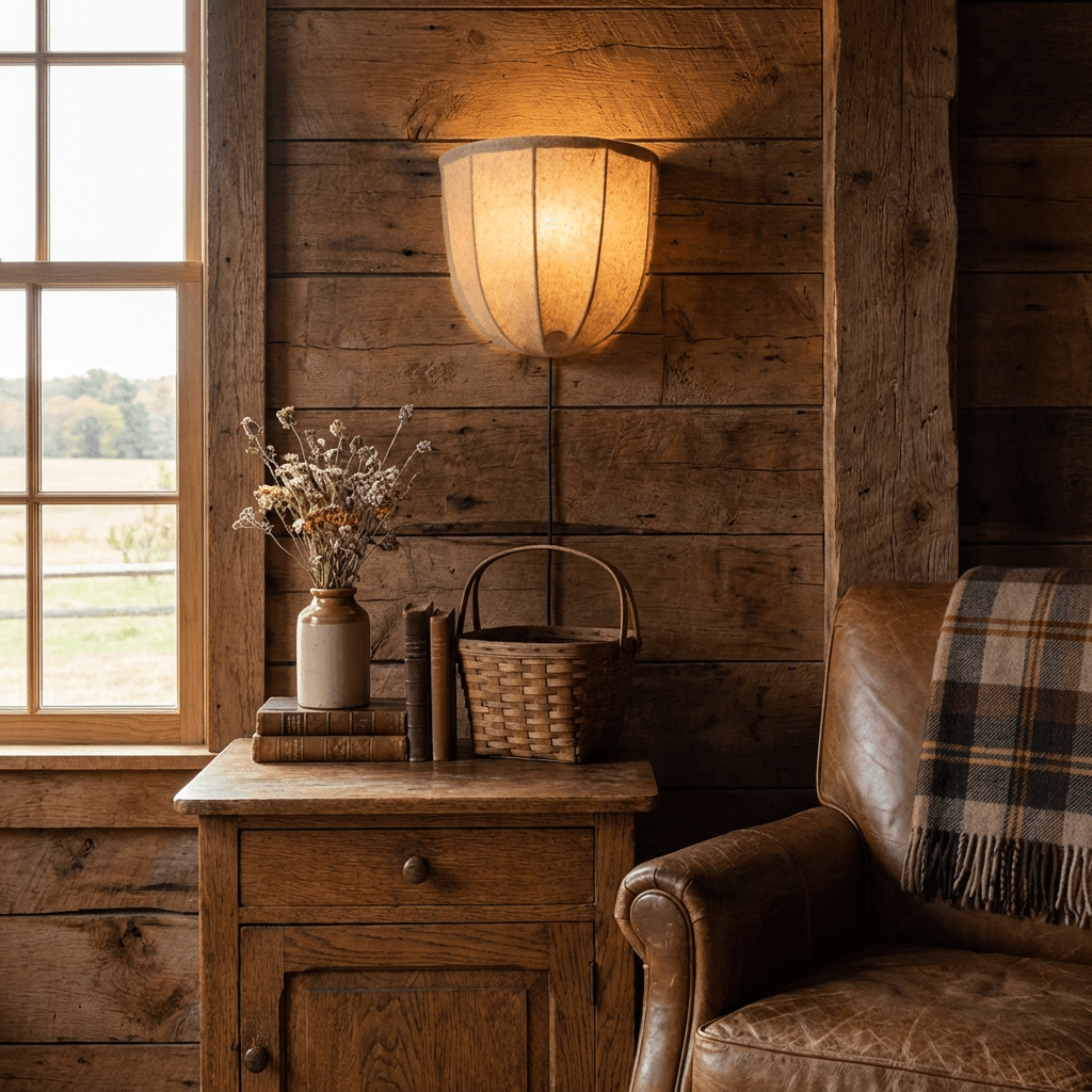 Настінний світильник Sienna Linen з вилкою