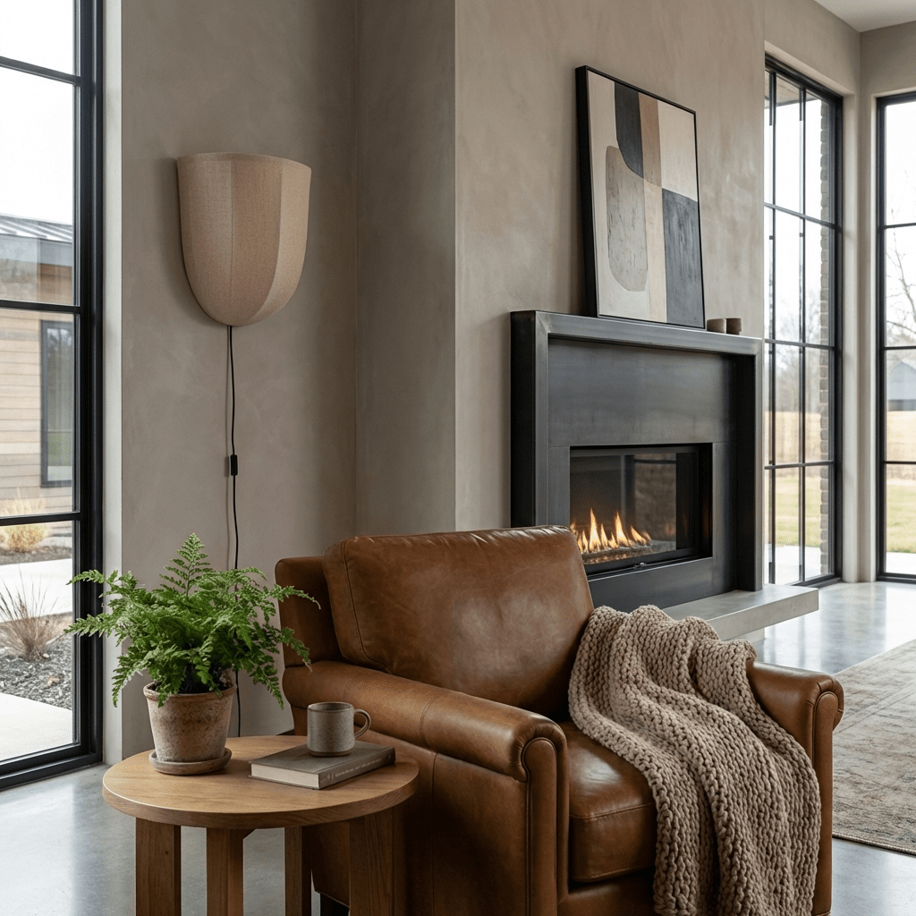 Настінний світильник Sienna Linen з вилкою