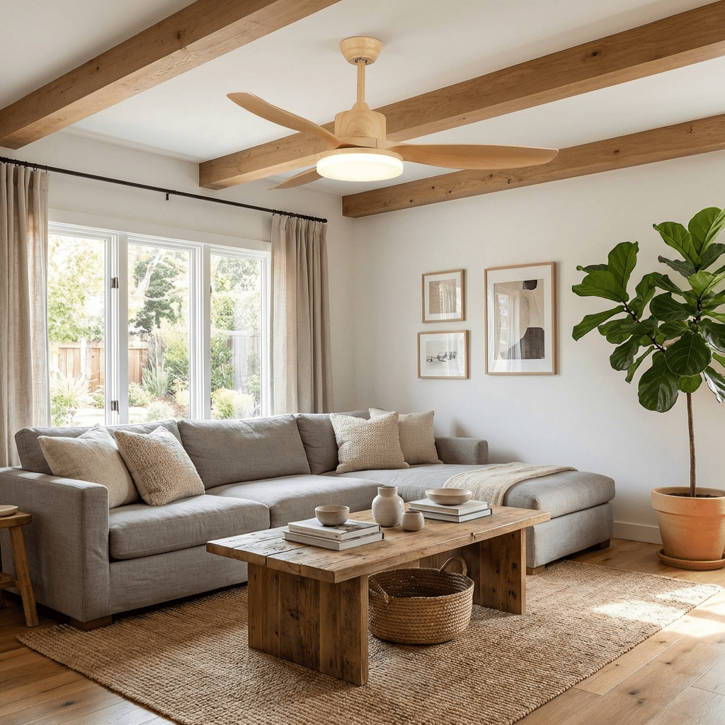 Keltis 48"/52" Ceiling Fan Light