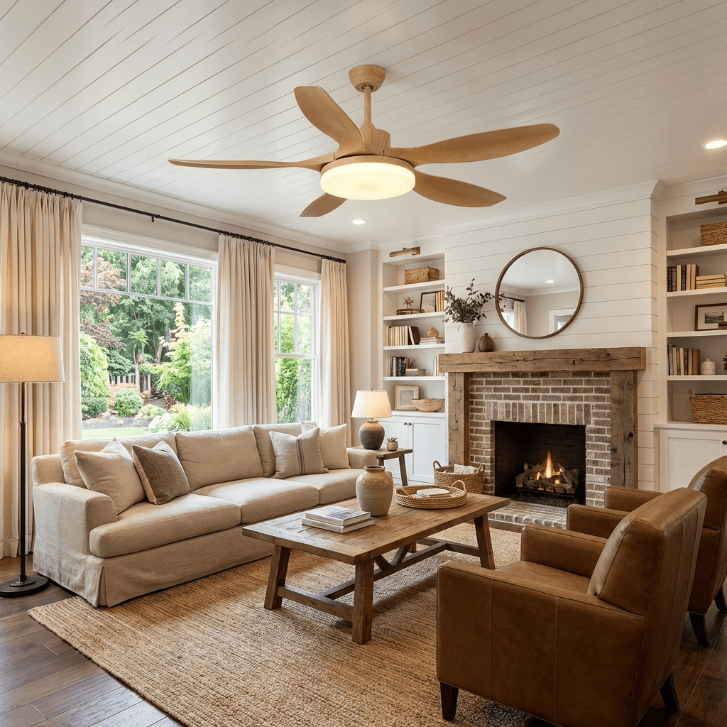 Keltis 48"/52" Ceiling Fan Light