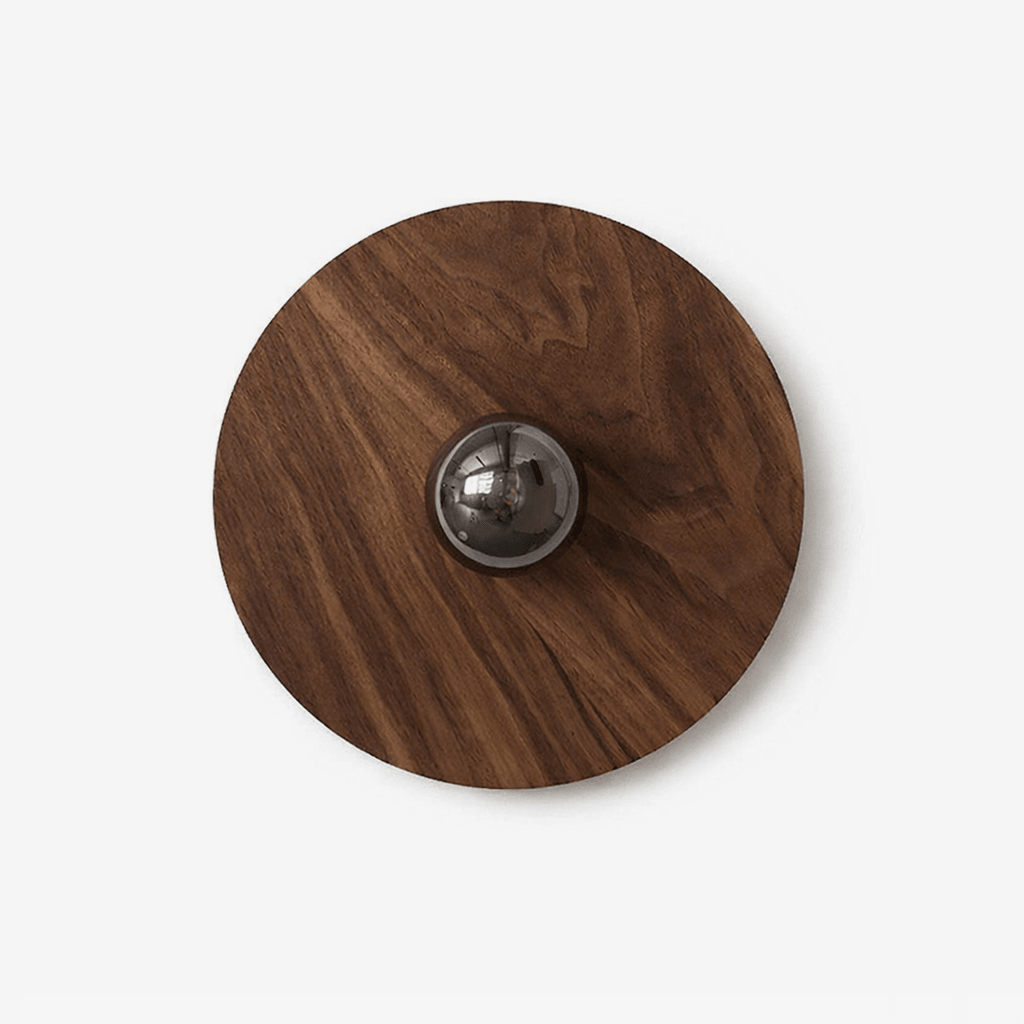 Настінний світильник Vireo Wood Disc