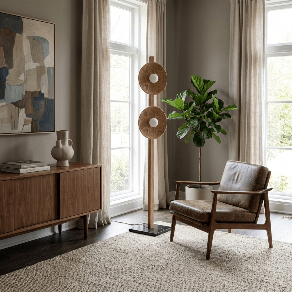 Торшер Arbor Twin Disc
