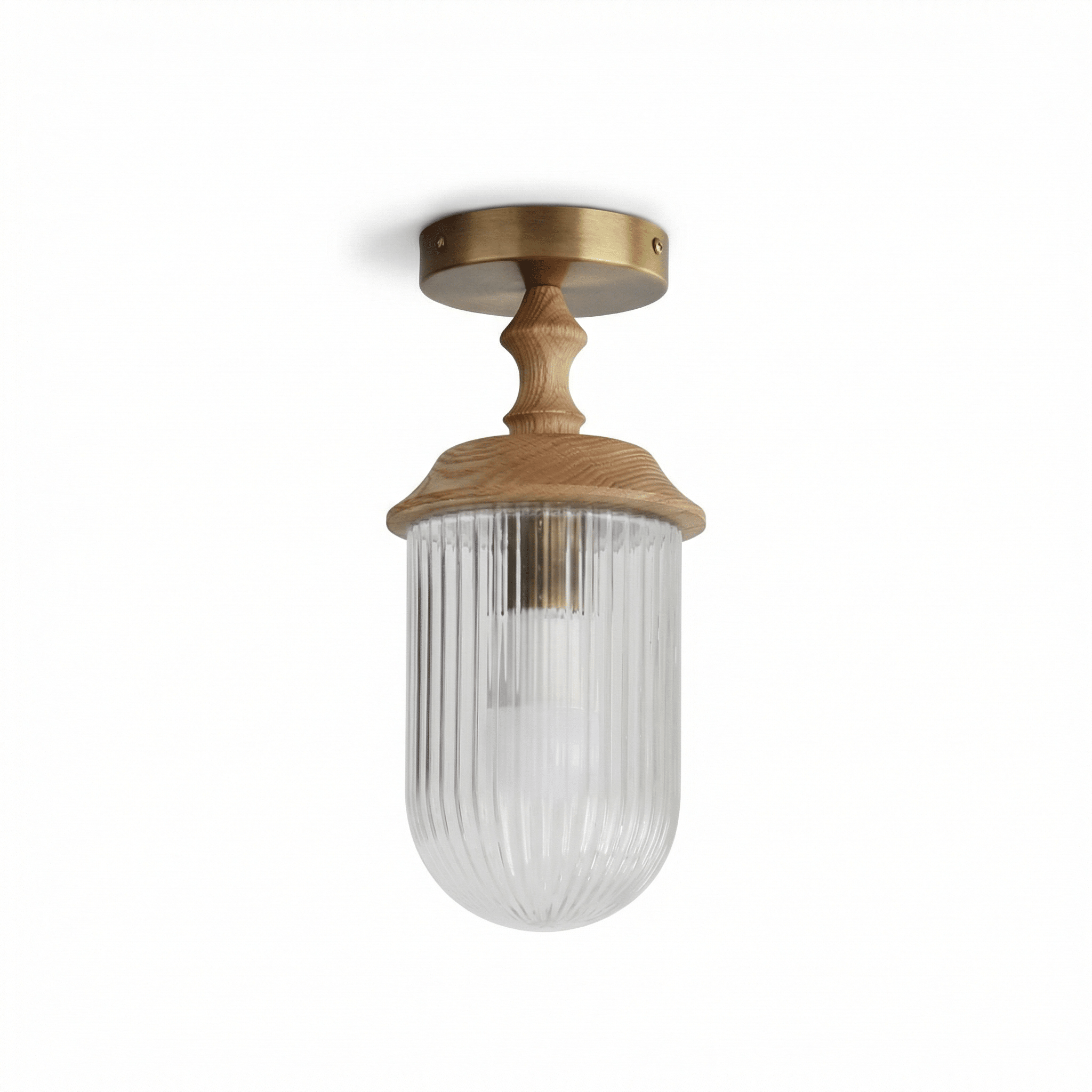Sylvan Wood Rim Ceiling Lamp - Vakkerlight