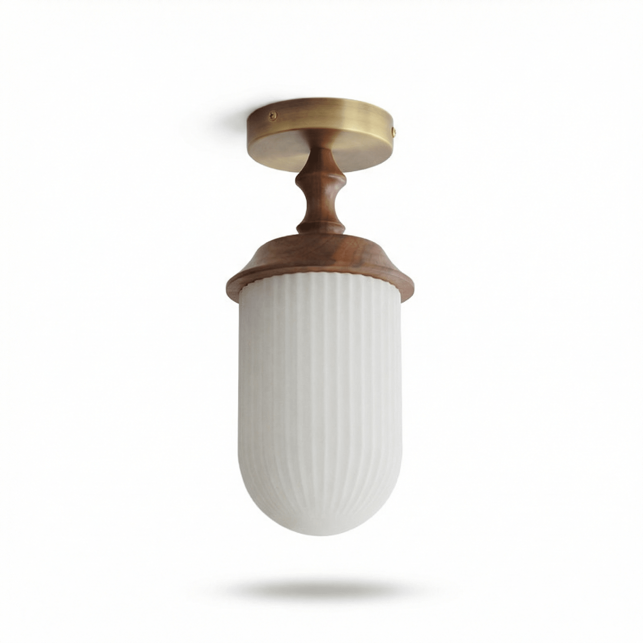 Sylvan Wood Rim Ceiling Lamp - Vakkerlight