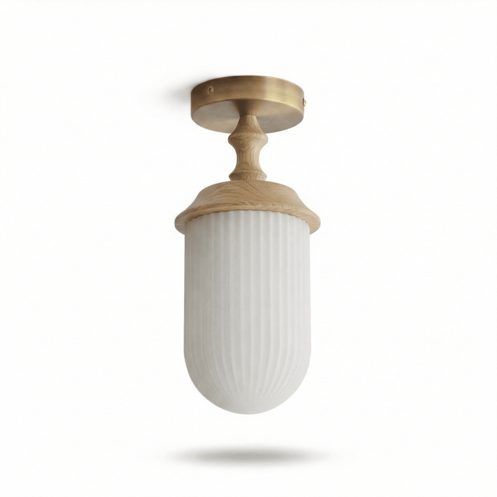 Sylvan Wood Rim Ceiling Lamp - Vakkerlight