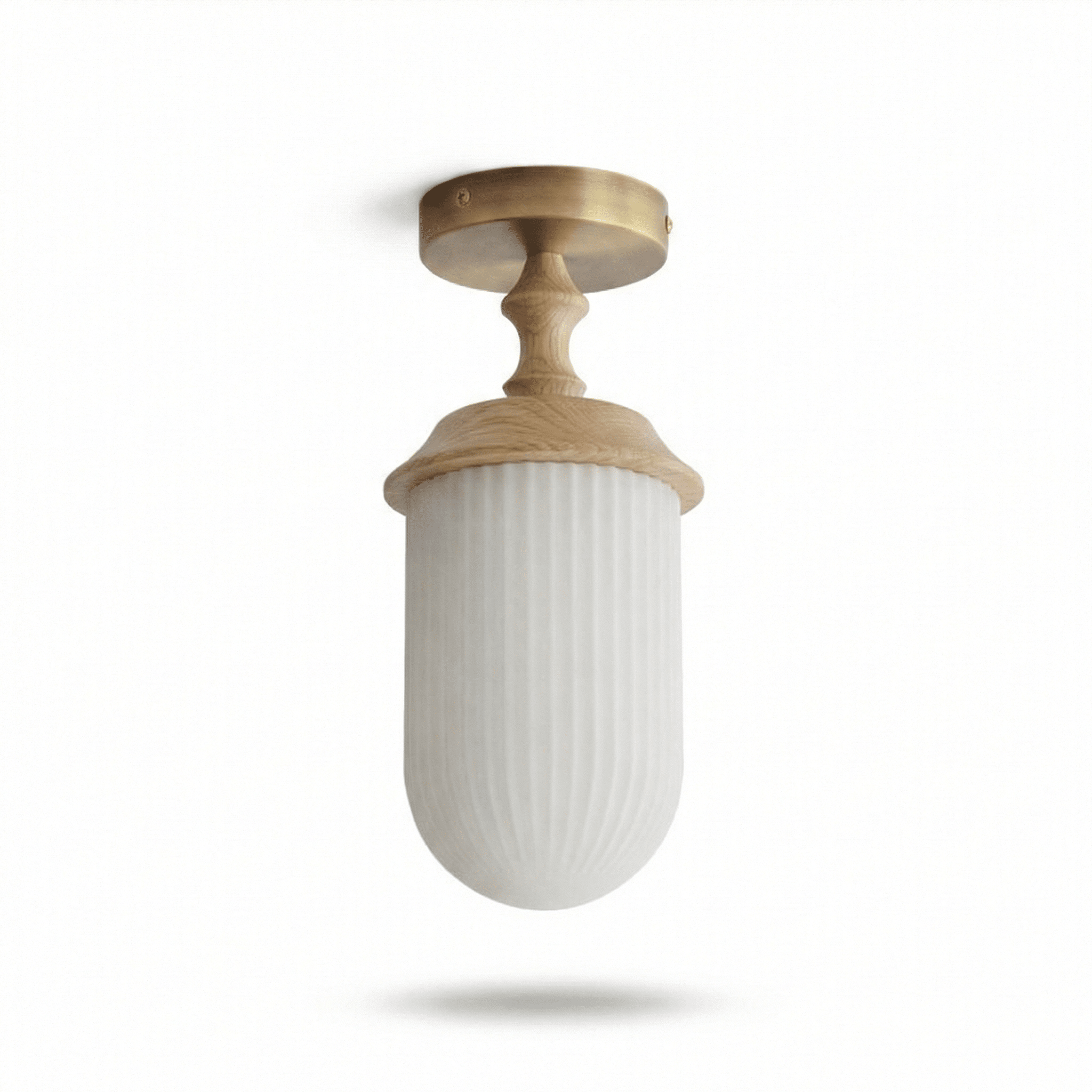 Sylvan Wood Rim Ceiling Lamp - Vakkerlight