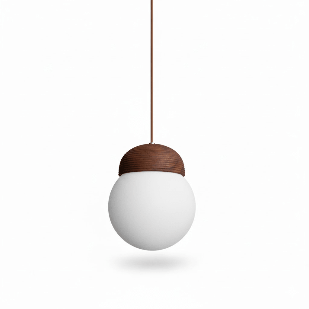 Elowen Fluted Opal Pendant Lamp - Vakkerlight