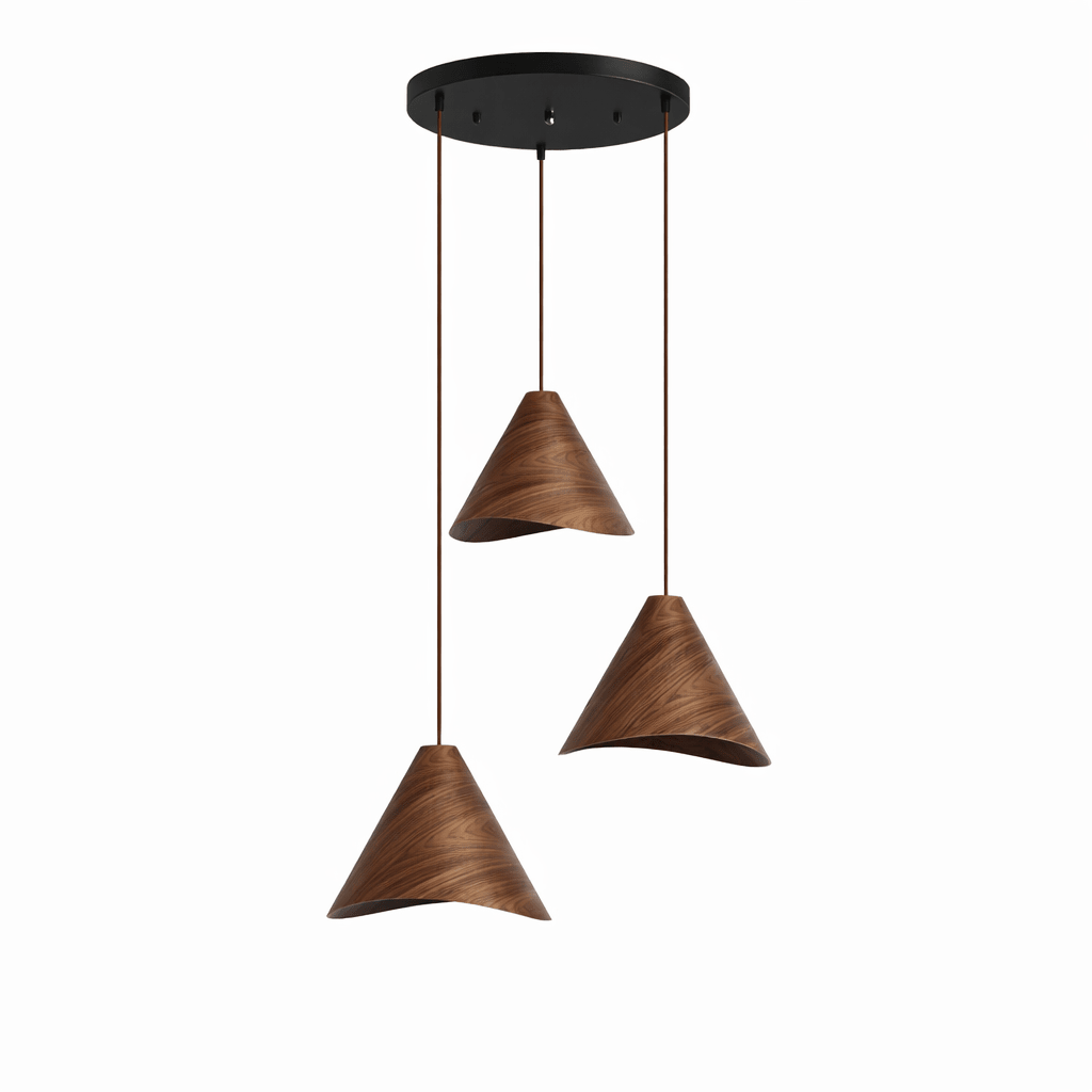 Vela Wood Pendant Light - Vakkerlight