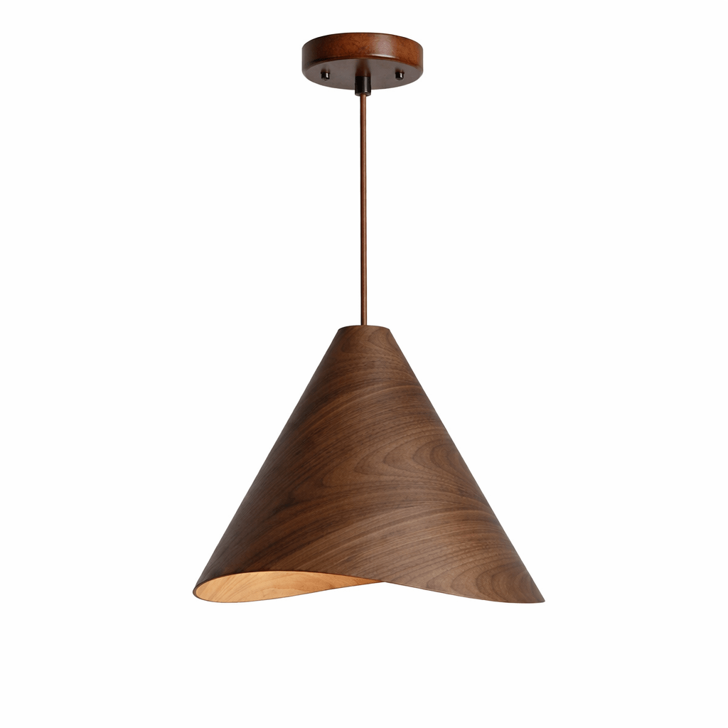 Vela Wood Pendant Light - Vakkerlight