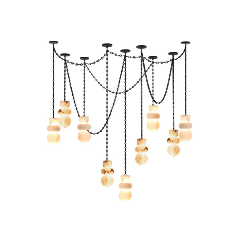 Orba Chain Chandelier - Vakkerlight