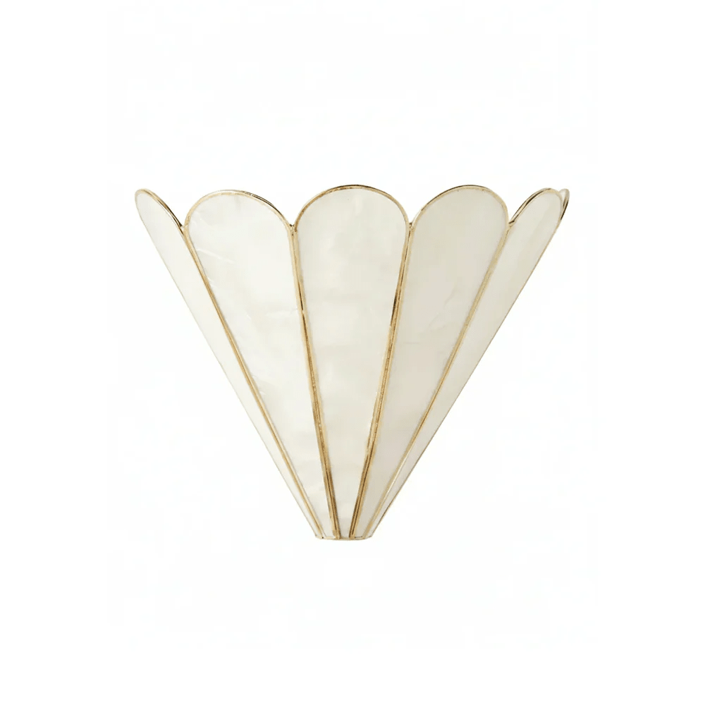 Mica Shell Petal Wall Lamp - Vakkerlight