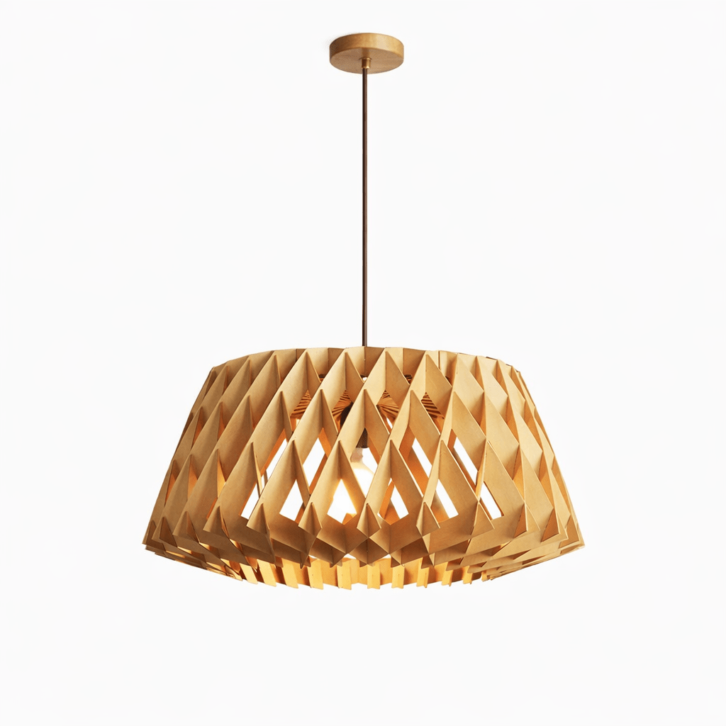 Origami Wood Pendant Lamp - Vakkerlight