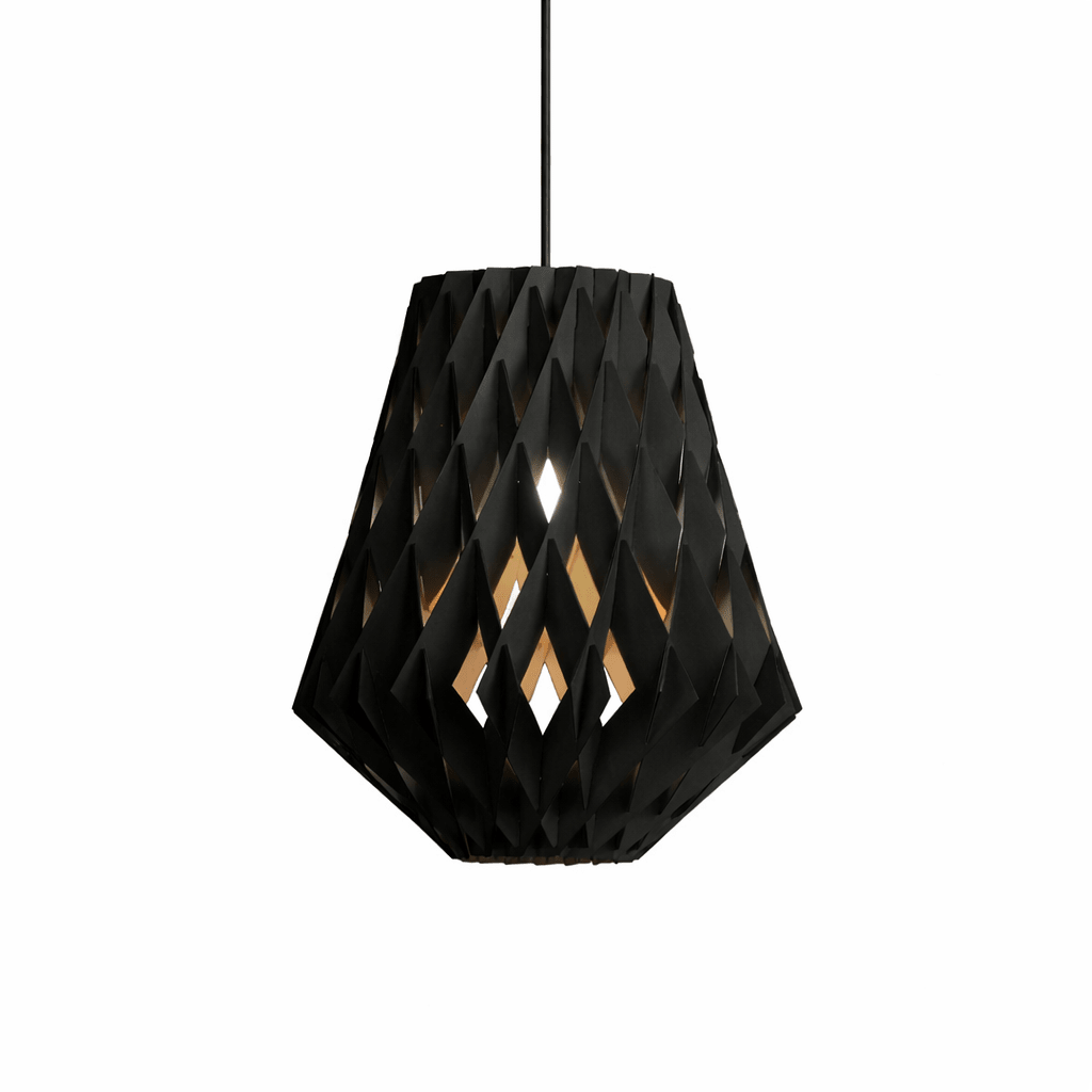 Origami Wood Pendant Lamp - Vakkerlight