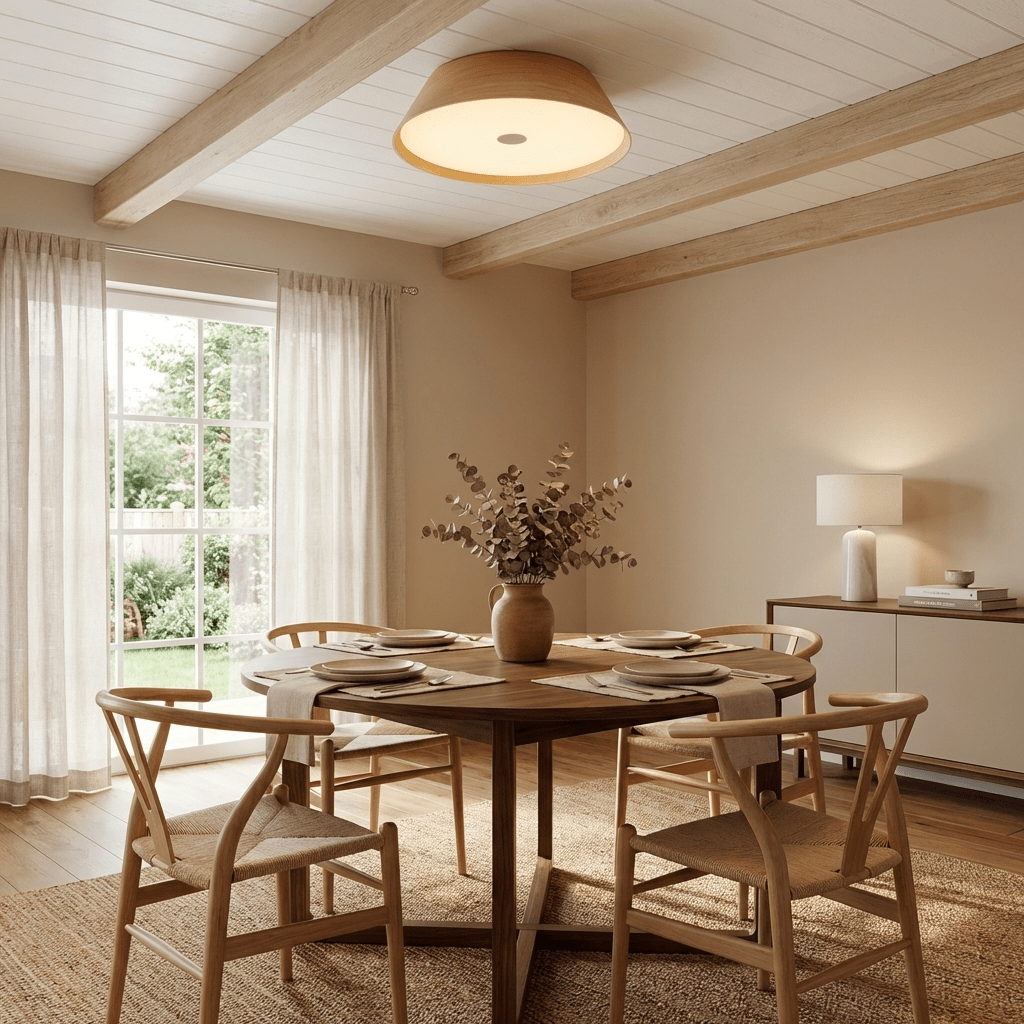 Потолочный светильник Lunara Wooden