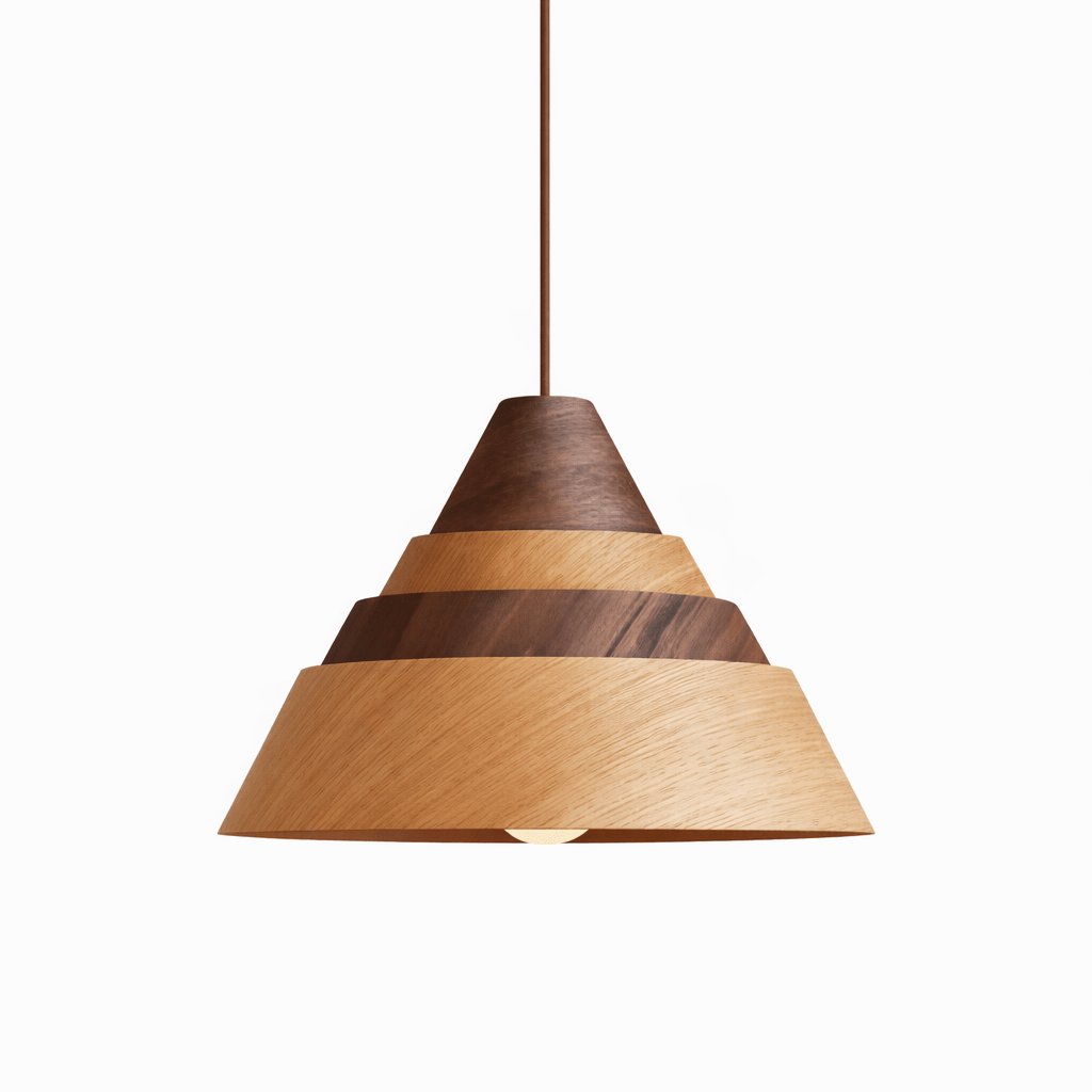 Strata Wood Pendant Lamp - Vakkerlight