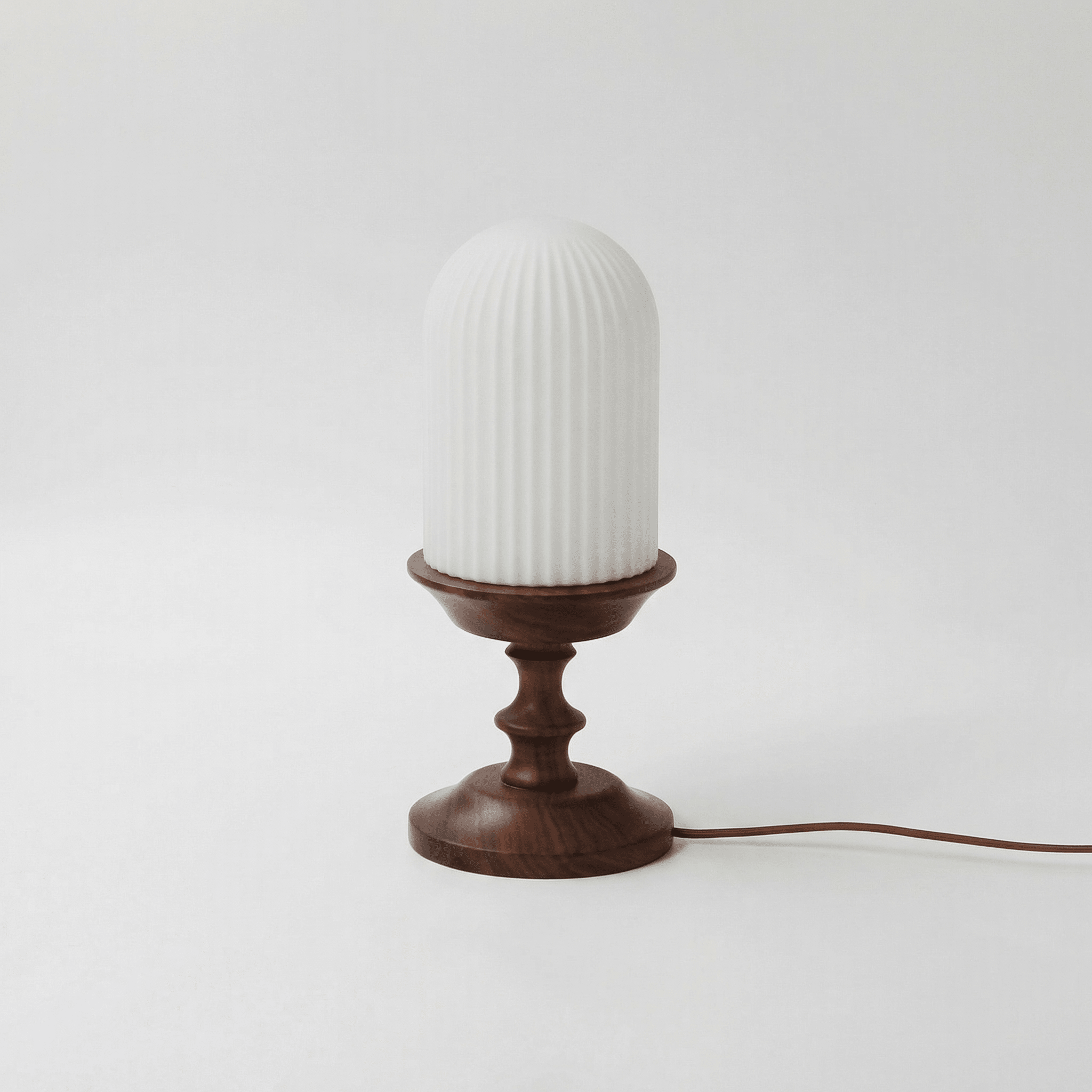Calyra Ribbed Table Lamp - Vakkerlight