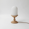 Calyra Ribbed Table Lamp - Vakkerlight