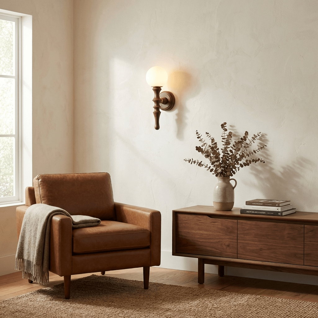 Настінний світильник Thalor Wood Globe