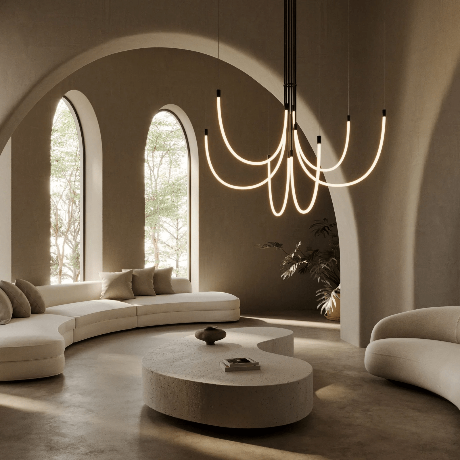 Люстра Serpentine Halo