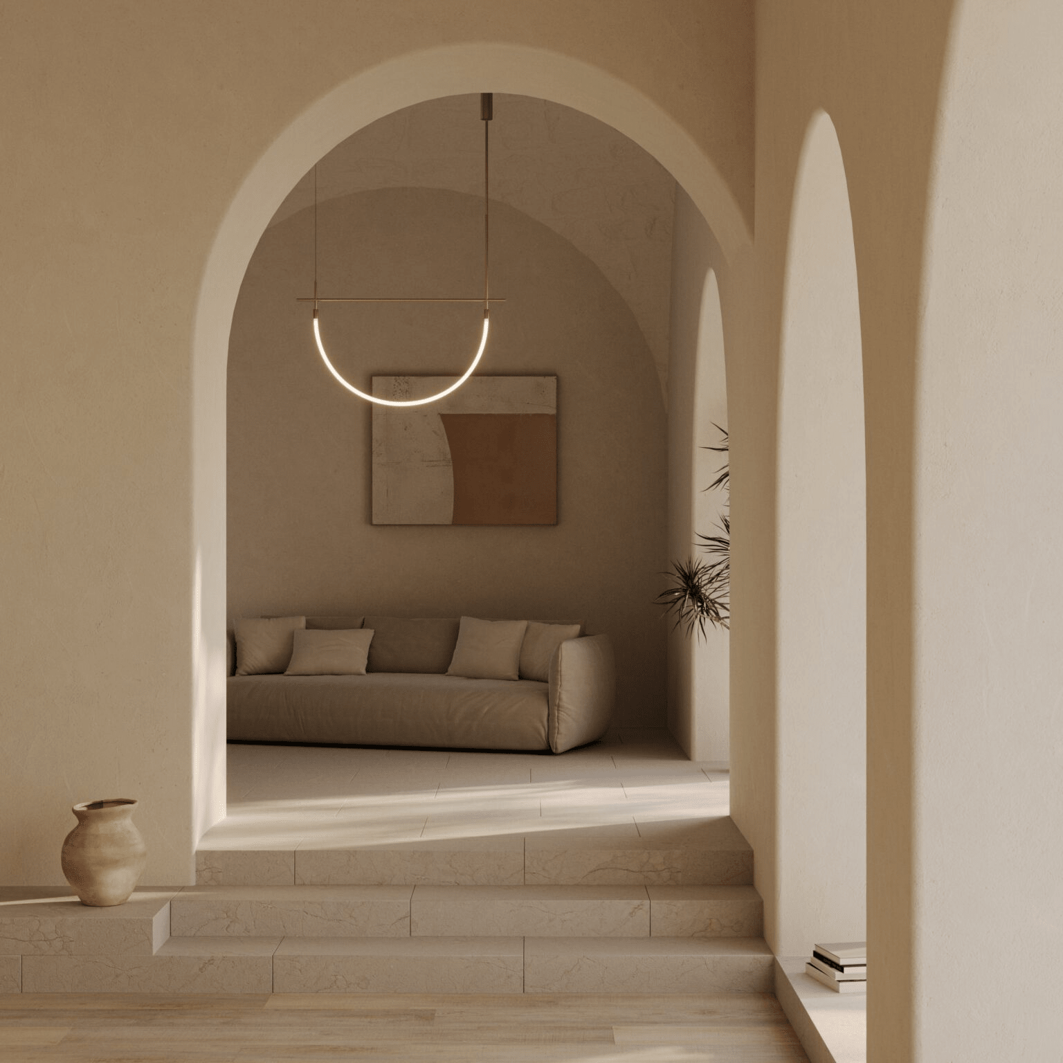 Люстра Serpentine Halo