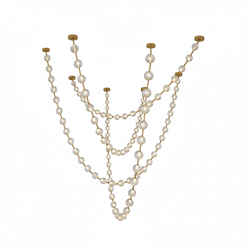 Strand Necklace Chandelier - DEPRIMO