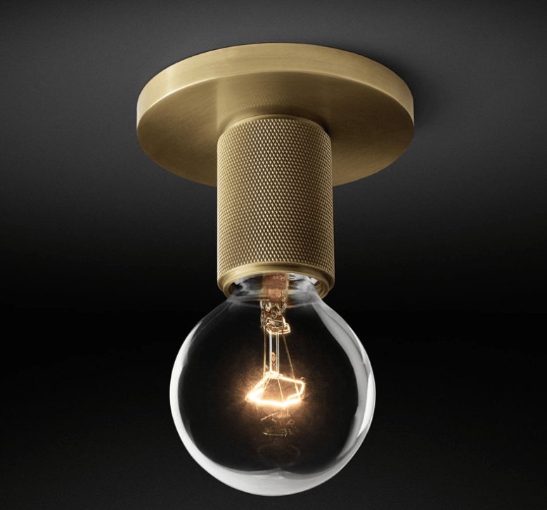 Simple Style Flush Mount Light - DEPRIMO