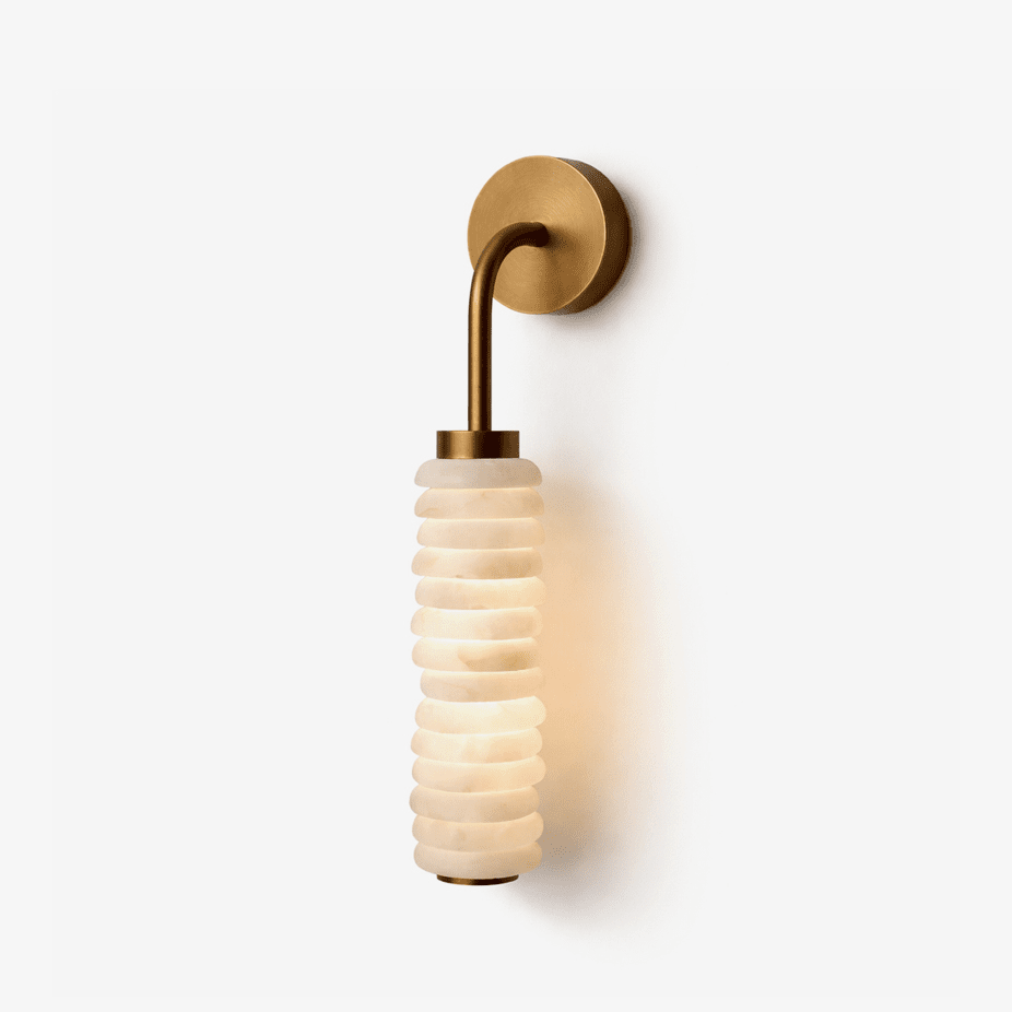 Настінний світильник Helix Alabaster