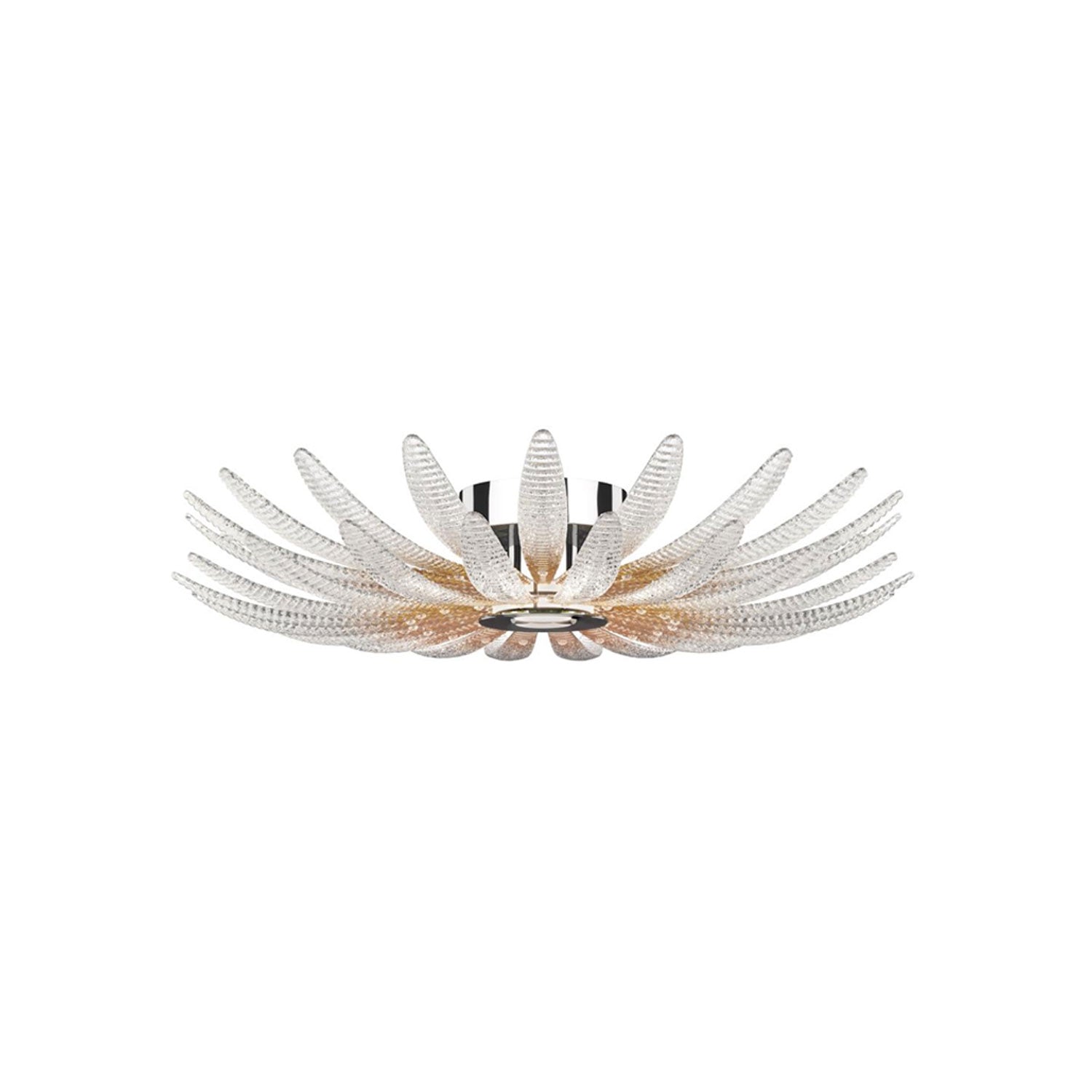 Aurelia Glass Petal Ceiling Light - Vakkerlight
