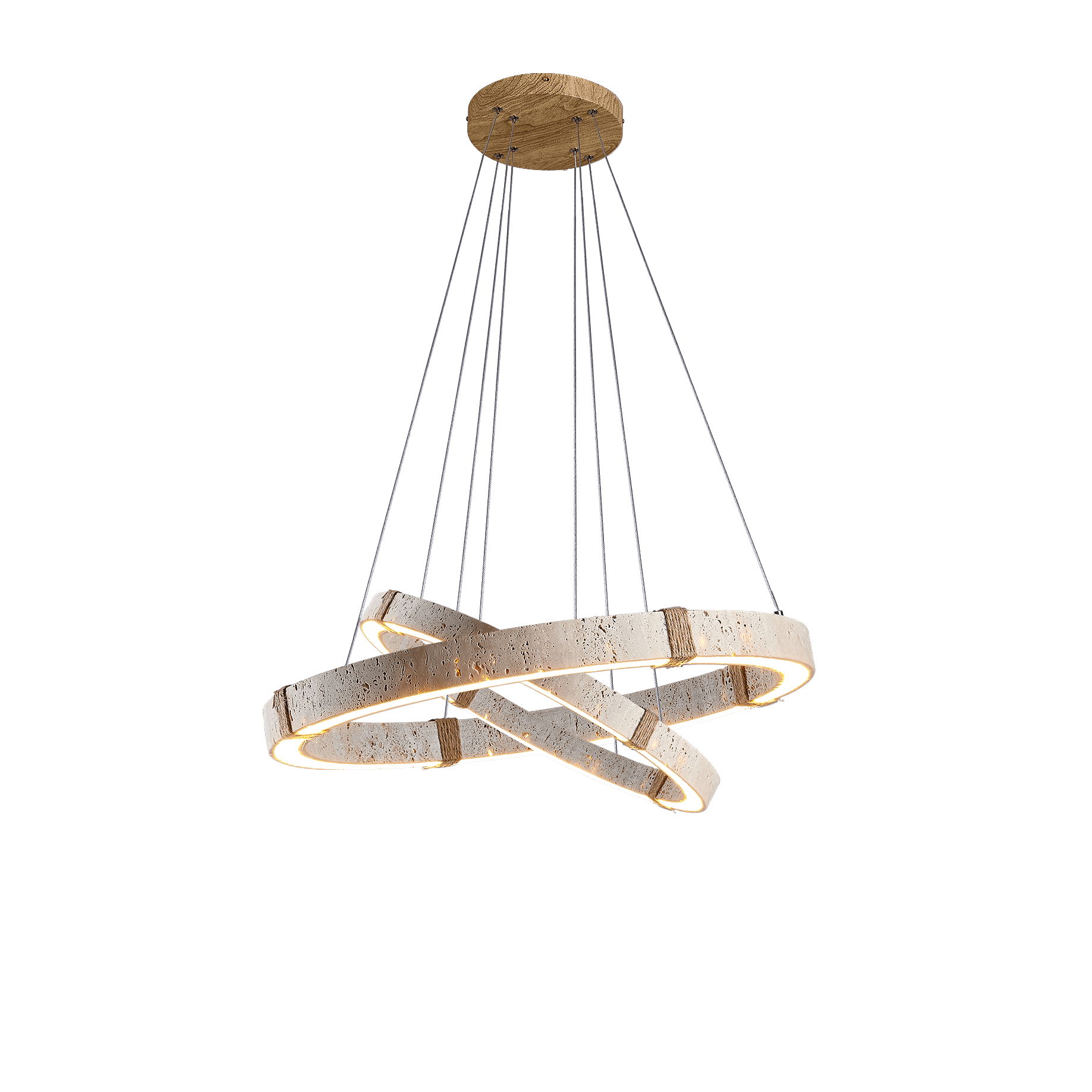 Подвесной светильник Circle Travertine