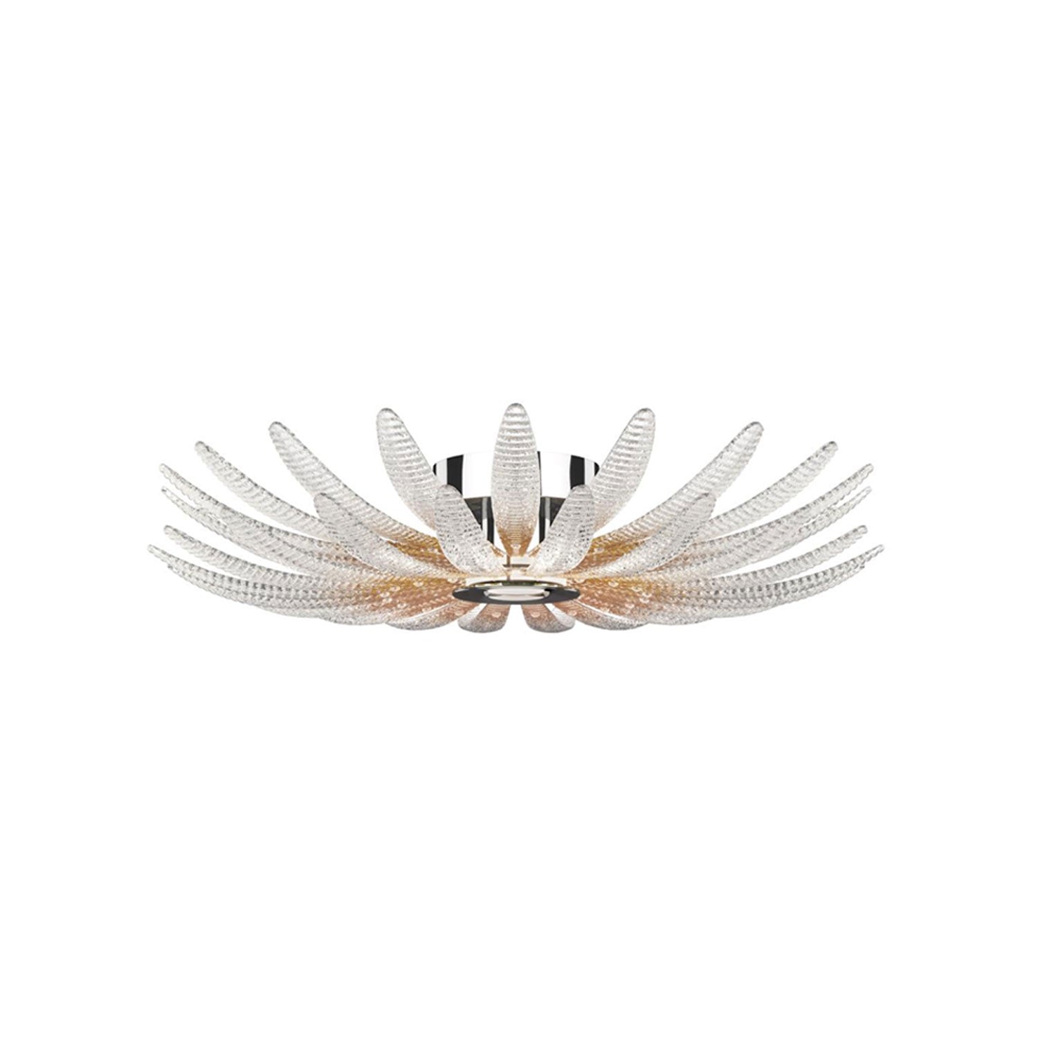 Aurelia Glass Petal Ceiling Light - Vakkerlight