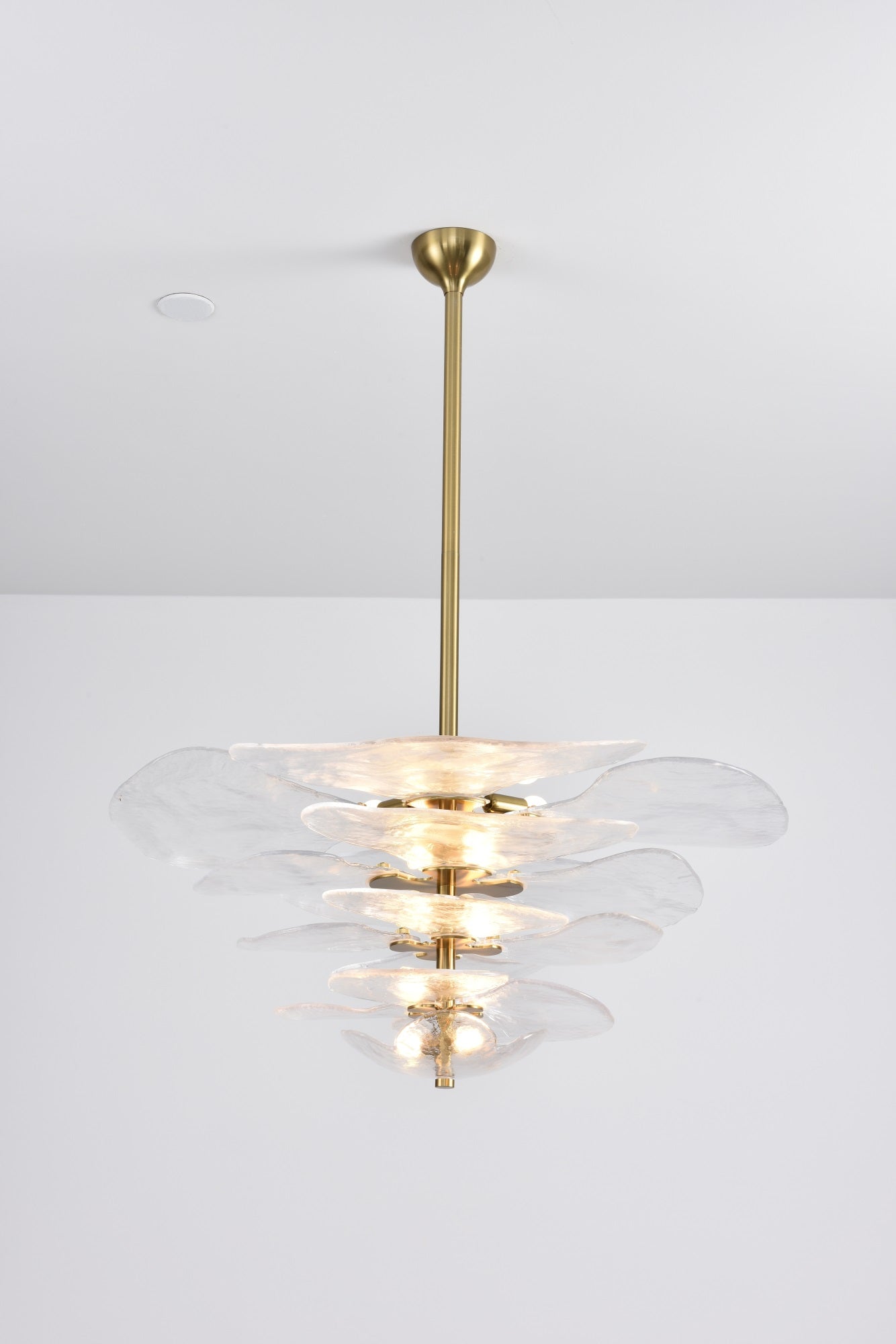 Люстра Petals Gold Murano