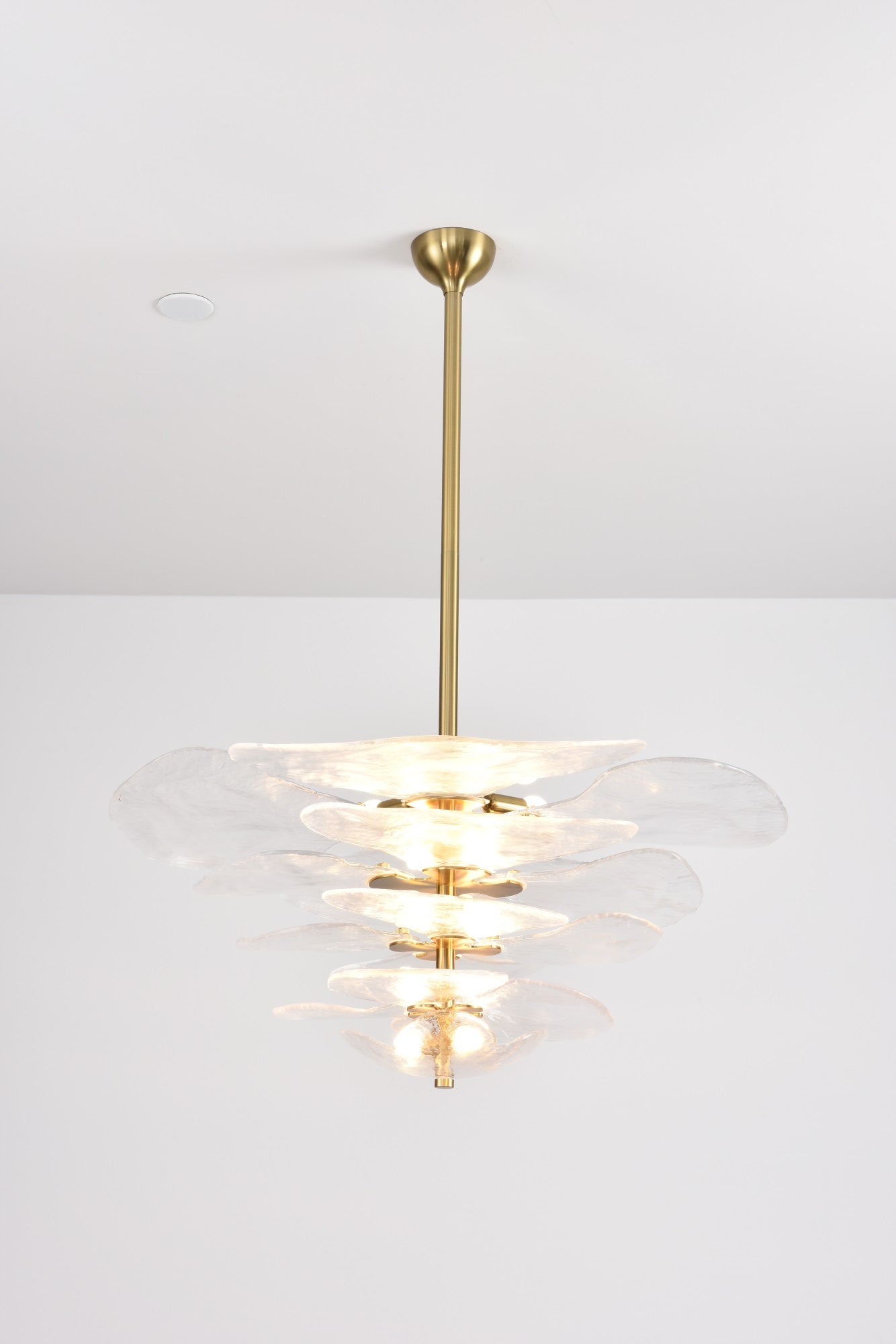Люстра Petals Gold Murano