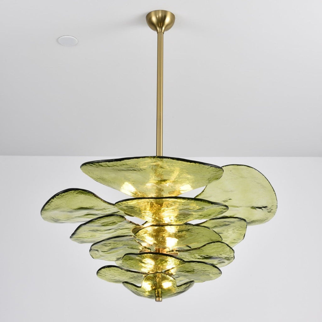Люстра Petals Gold Murano