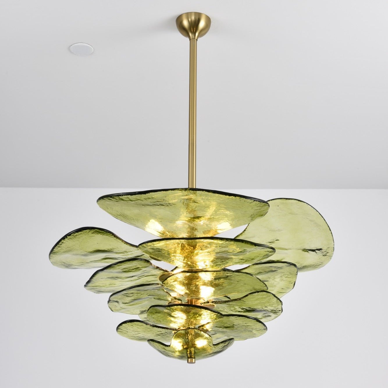 Люстра Petals Gold Murano