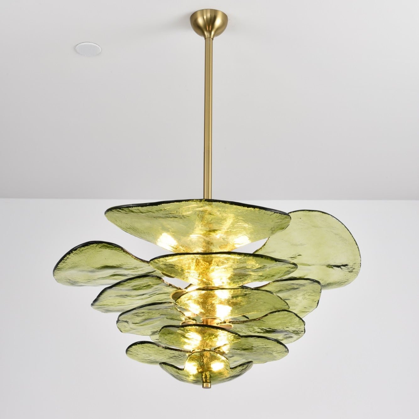 Люстра Petals Gold Murano