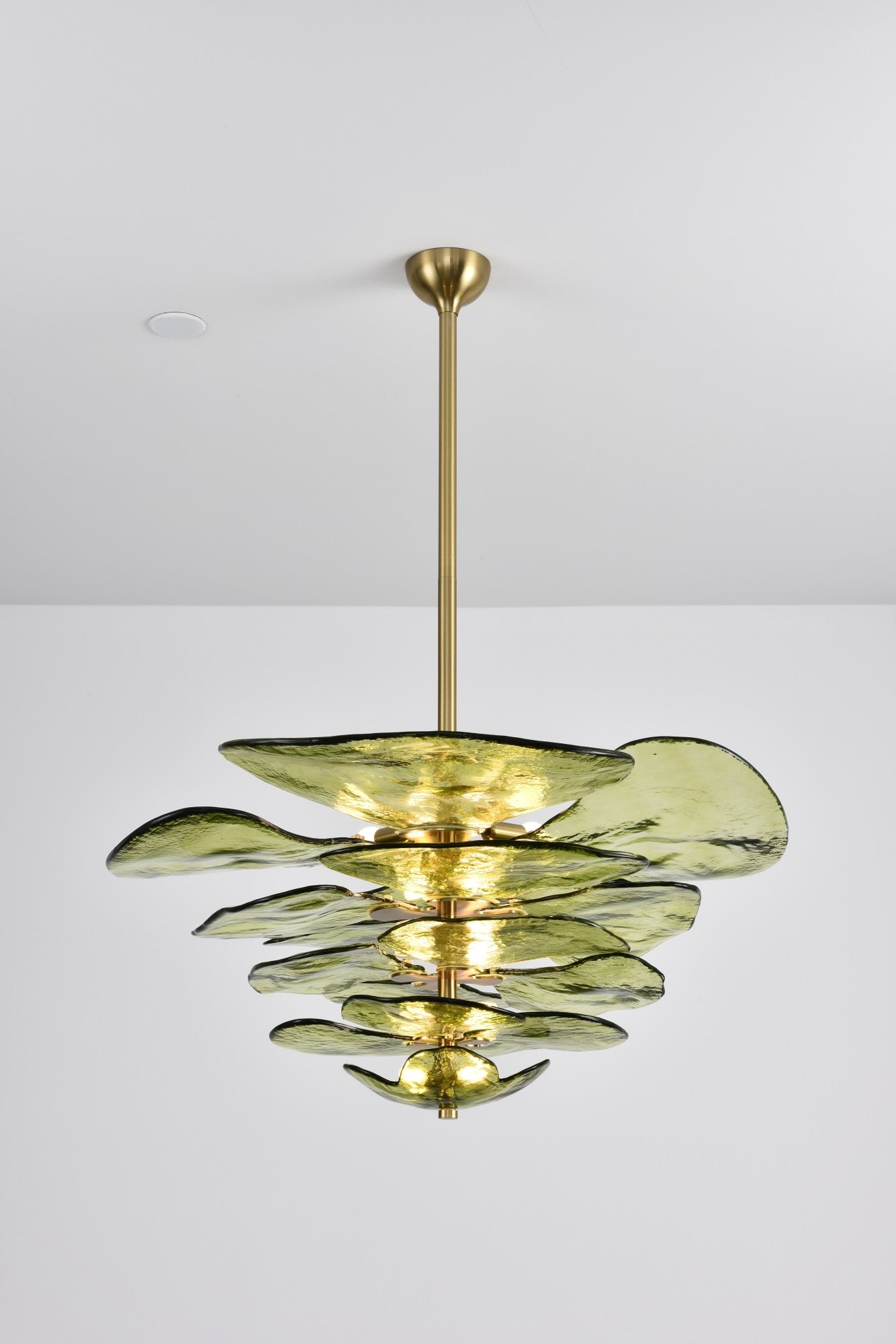 Люстра Petals Gold Murano