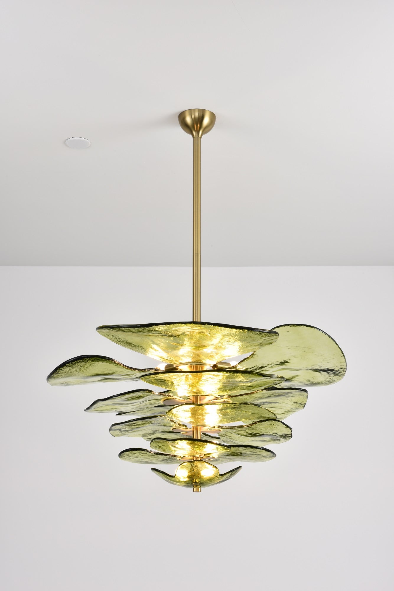 Люстра Petals Gold Murano