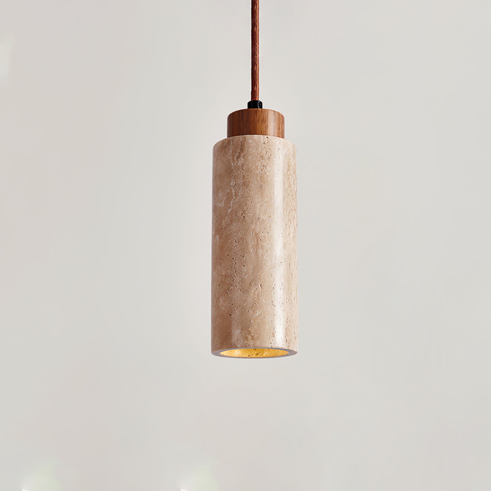 Solvara Travertine Pendant Lamp - DEPRIMO