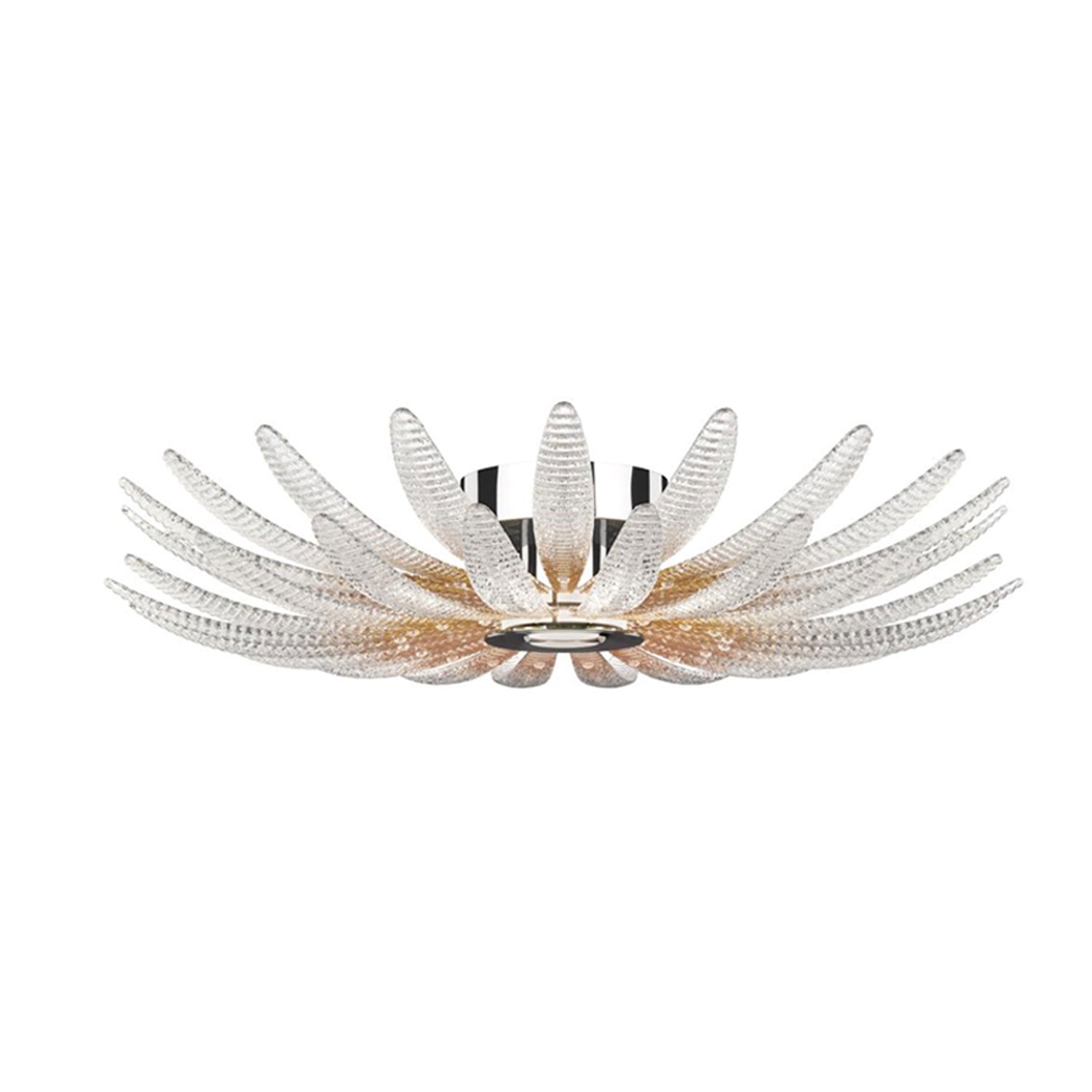 Aurelia Glass Petal Ceiling Light - Vakkerlight