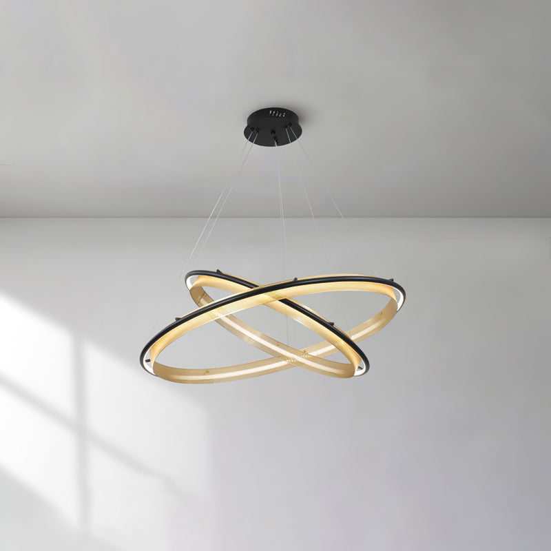 Acrylic LED Round Chandelier - Vakkerlight