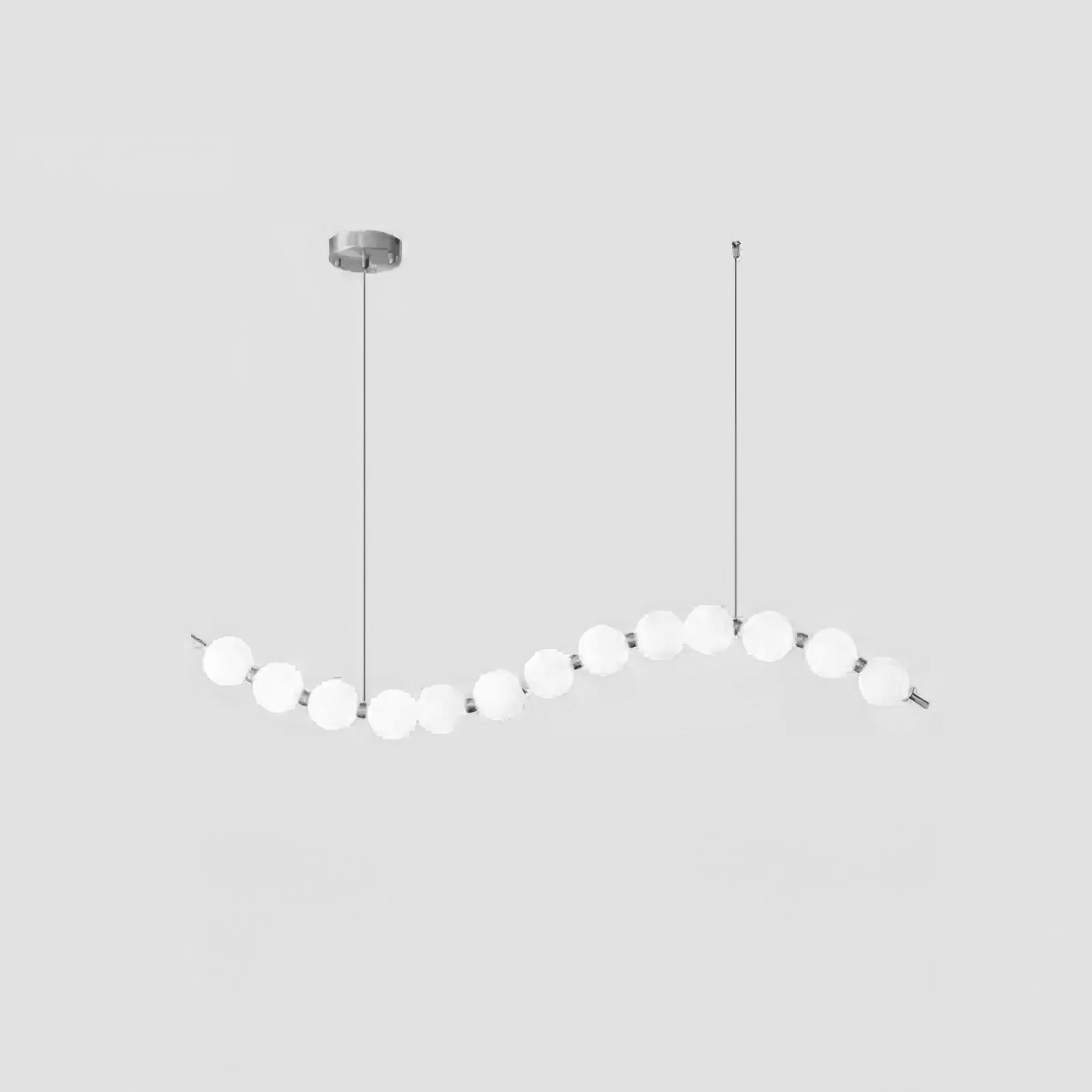Acrylic Pearl Necklace Chandelier - DEPRIMO
