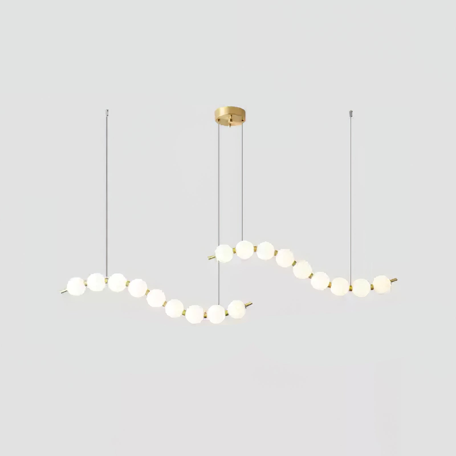 Acrylic Pearl Necklace Chandelier - DEPRIMO