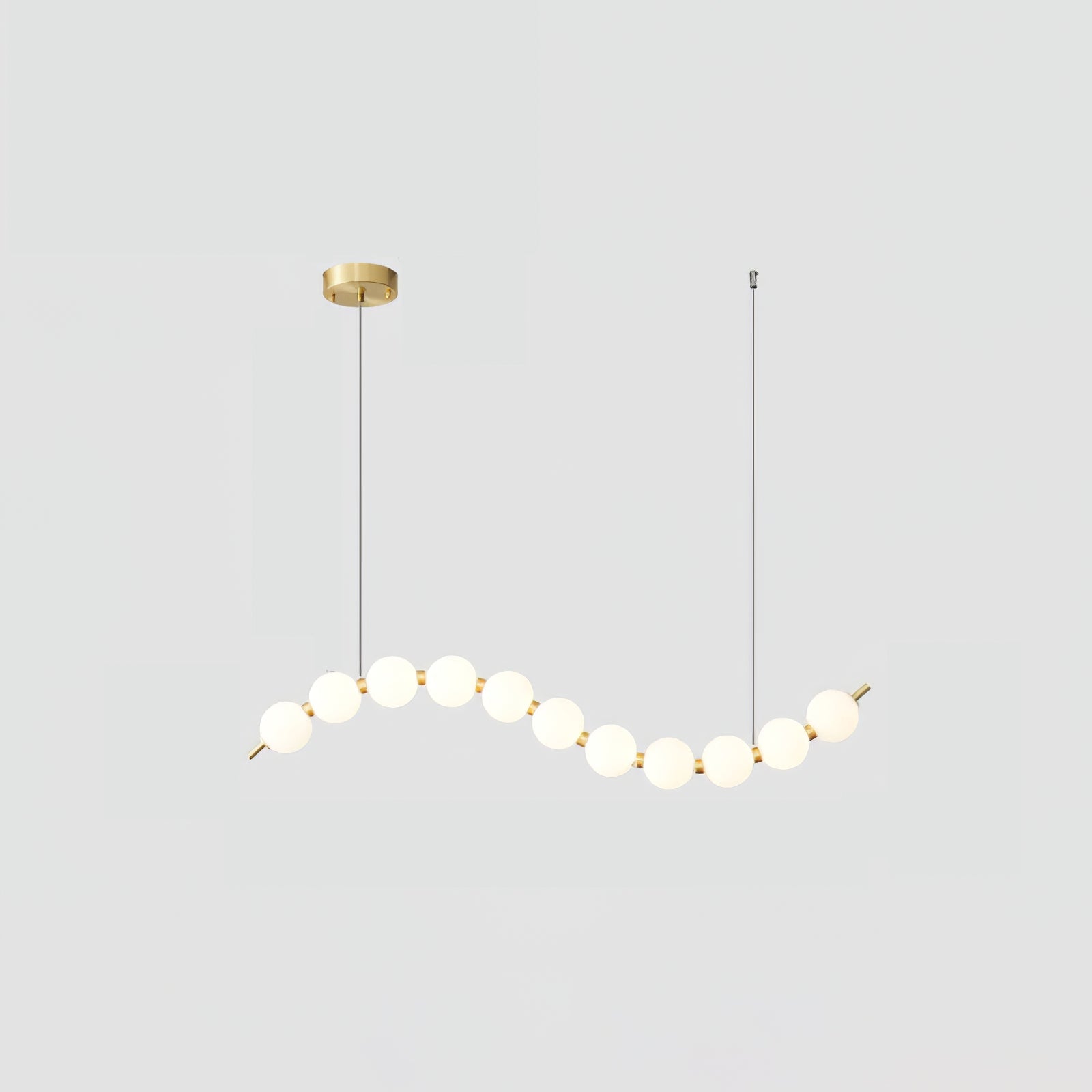 Acrylic Pearl Necklace Chandelier - DEPRIMO