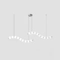 Acrylic Pearl Necklace Chandelier - DEPRIMO
