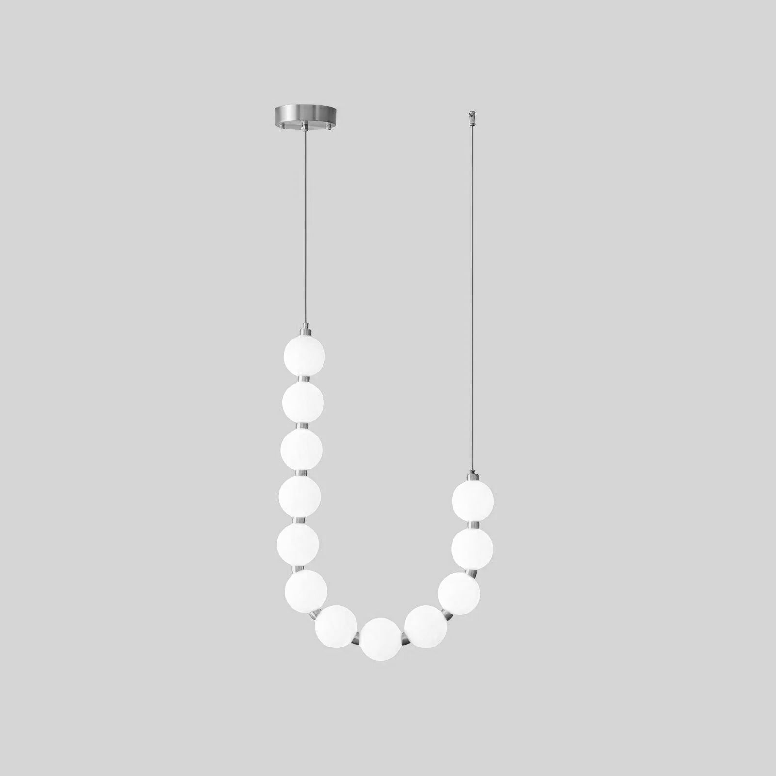 Acrylic Pearl Necklace Chandelier - DEPRIMO