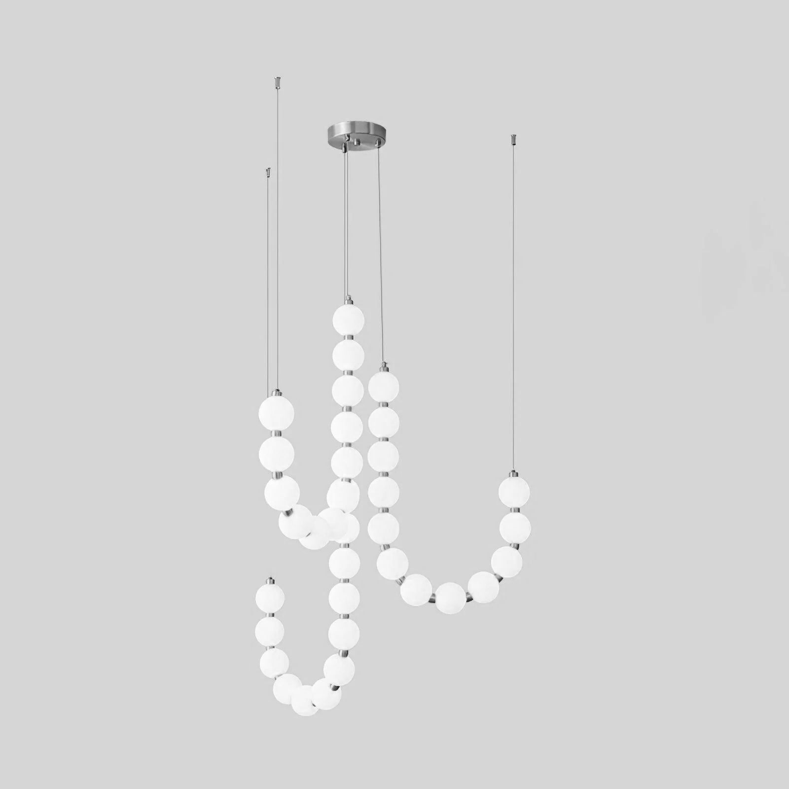 Acrylic Pearl Necklace Chandelier - DEPRIMO